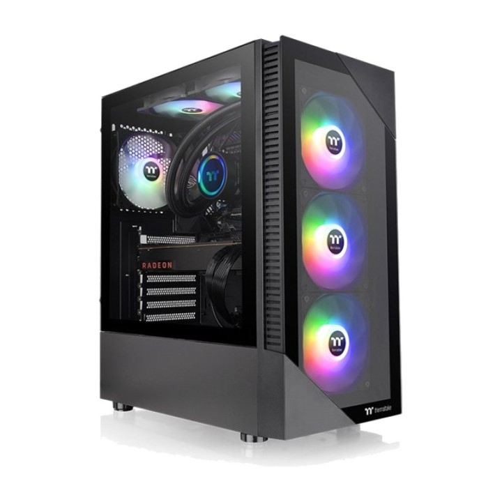 THERMALTAKE Case PC mid tower con vetro temperato VIEW 200