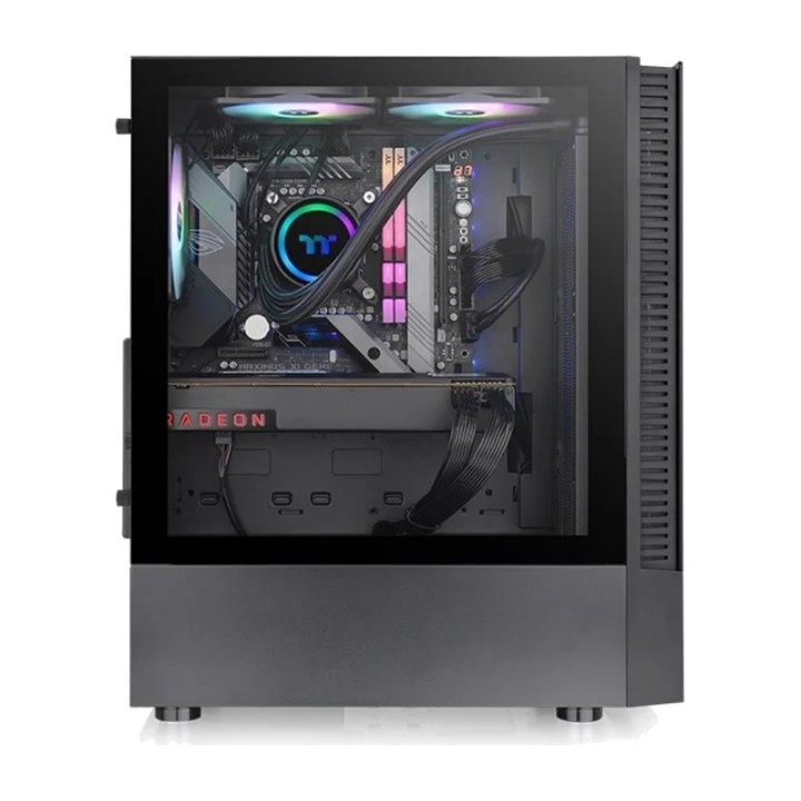 THERMALTAKE Boîtier PC moyen tour avec verre trempé VIEW 200