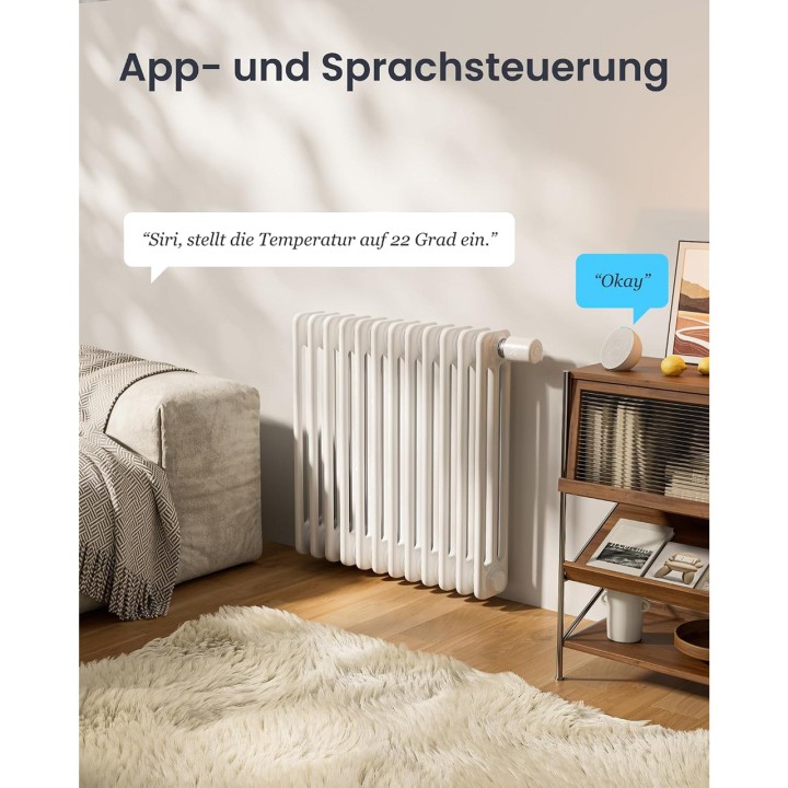 SWITCHBOT Kit de 3 thermostats intelligents pour radiateur