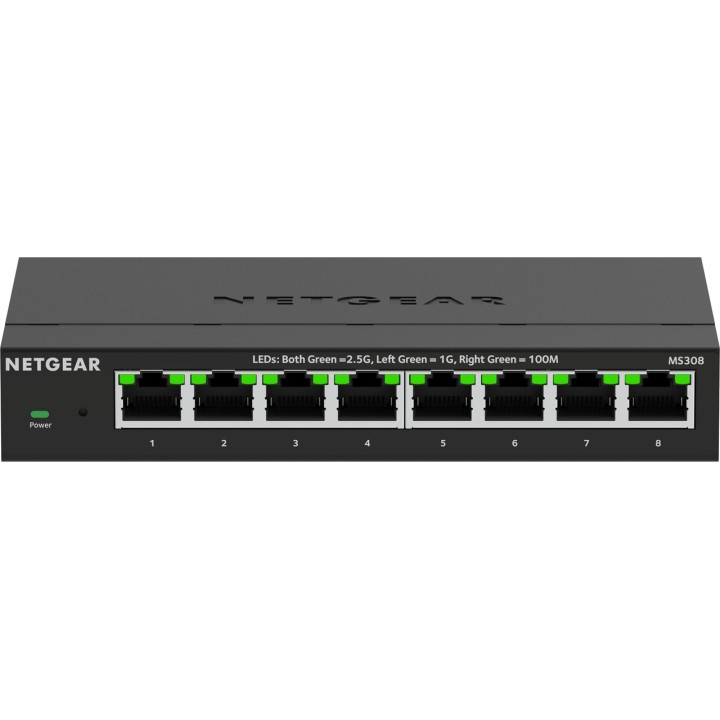 NETGEAR Switch de red no gestionable de 8 puertos