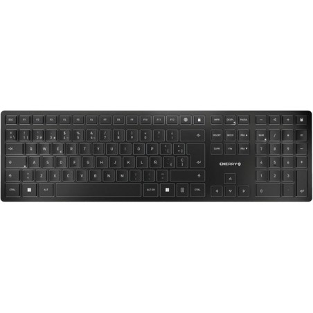 ultra-slim rechargeable wireless keyboard kw-9100 slim-bt 2,4ghz