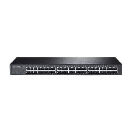 commutateur gigabit non administrable 48 ports pour rack 1000mbps 1u