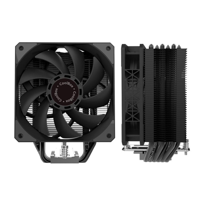 COOLBOX CPU-Kühler mit Lüfter für Intel und AMD H6