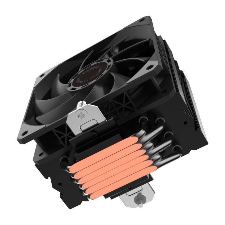 COOLBOX Refroidisseur avec ventilateur pour CPU Intel et AMD