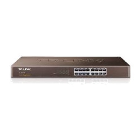 switch no gestionado gigabit de 16 puertos para rack de 19 pulgadas 1000mbps 1u