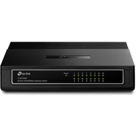 switch no gestionado fast ethernet de 16 puertos 10/100mbps