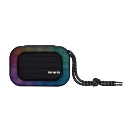 altavoz bluetooth compacto con luz rgb bst-130 5w