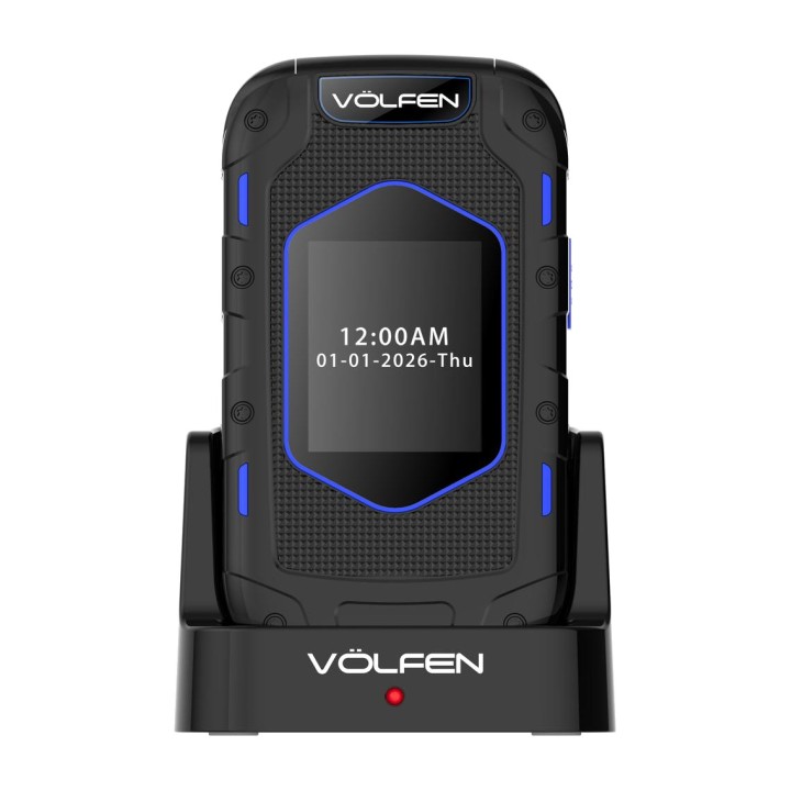 VOLFEN Telefono cellulare resistente a conchiglia con doppio