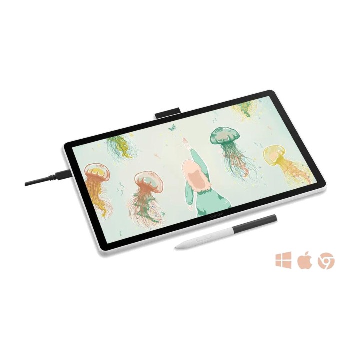 WACOM Ritplatta med skärm ONE 14 FULL HD DTC141W0