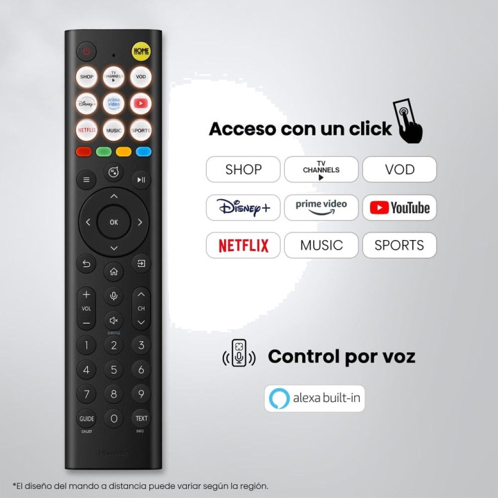 HISENSE Téléviseur Mini QLED LED 4K ULED 65E8S 65"