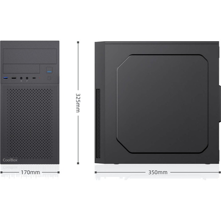 COOLBOX Case per computer con alimentatore M680 MICRO-ATX