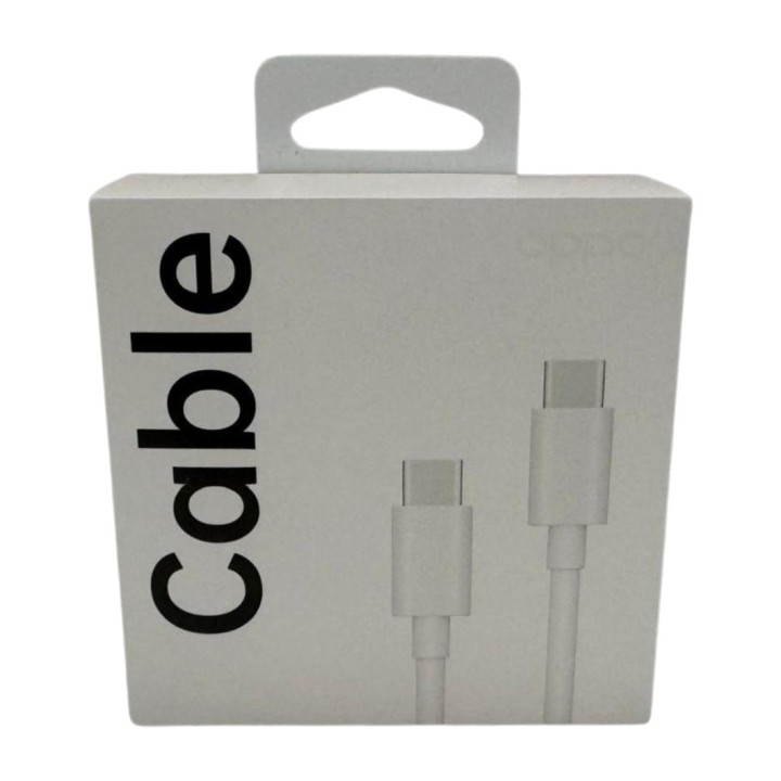 OPPO Cable de datos y carga rápida con conectores USB tipo C
