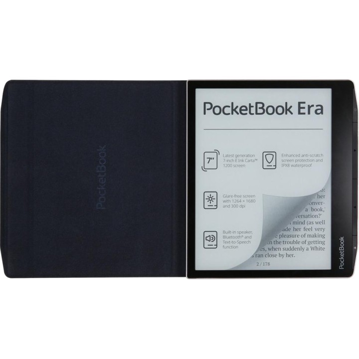 POCKETBOOK Funda con batería integrada y tapa para libro
