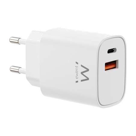 caricatore da parete rapido gan ew1326 30w 1xusb-c 1xusb-a