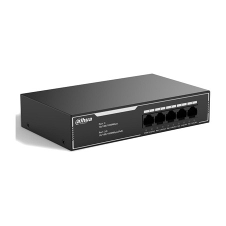 ohante­rad 5-portars gigabit poe-switch dh-sg1005lp