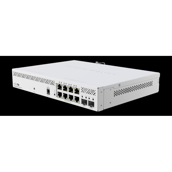 MIKROTIK Switch PoE Gigabit gestibile a 8 porte con 2 SFP+