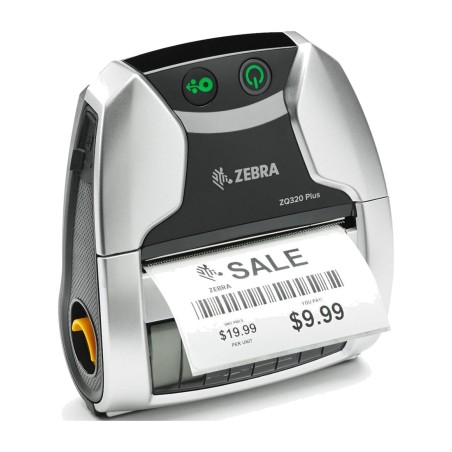impresora portátil de etiquetas y recibos térmica directa zq320-plus 203dpi-usb