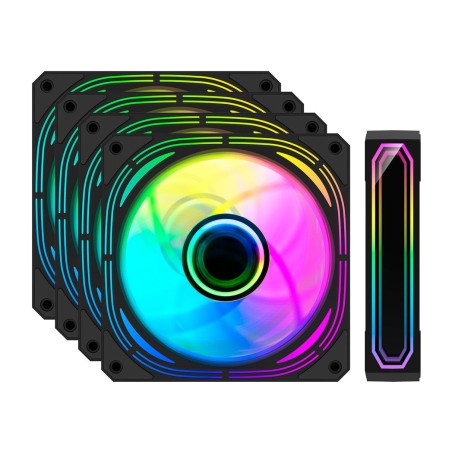 kit de ventilateurs de boîtier avec éclairage infinity-pro-argb 4x120mm