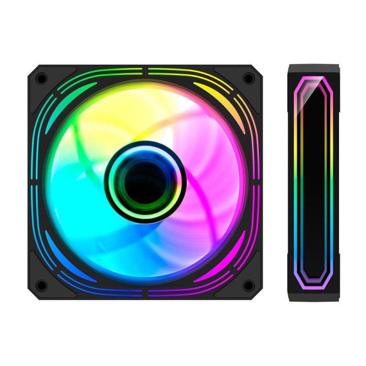 COOLBOX Case fan kit with lighting INFINITY-PRO-ARGB 4X120MM