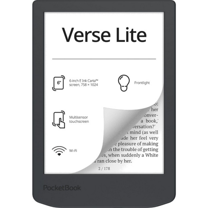POCKETBOOK 6-inch e-book reader VERSE-LITE-PB619 8GB