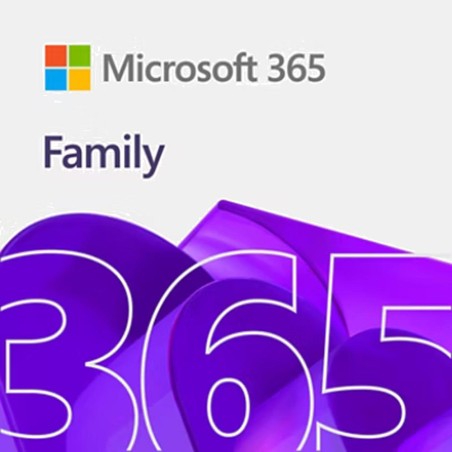 abonnement annuel à la suite bureautique familiale pour jusqu’à 6 utilisateurs office-365-family esd