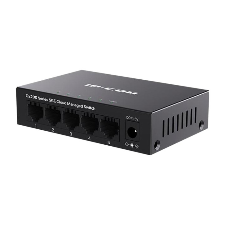 IP-COM Switch Gigabit 5 ports gérable dans le cloud G2205D