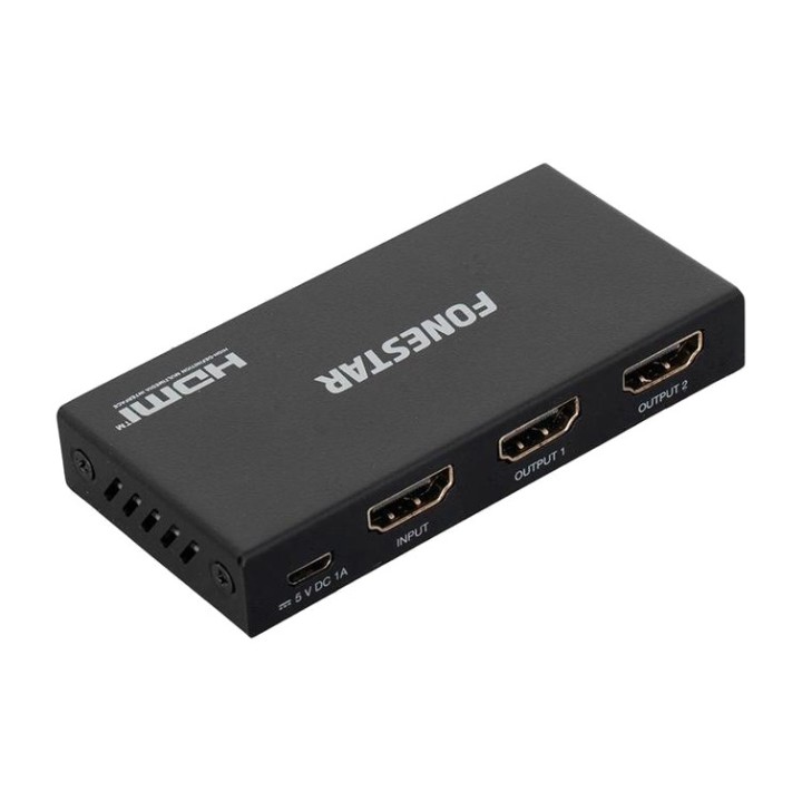 FONESTAR Distribuidor amplificador HDMI de una entrada