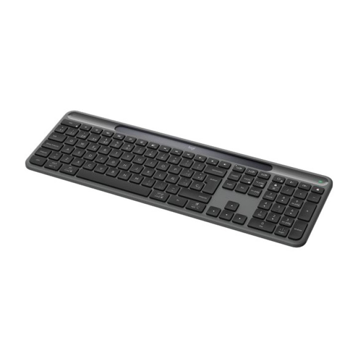 LOGITECH Teclado inalámbrico ultrafino con carga solar en