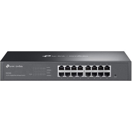 16-port gigabit managed switch omada es216g