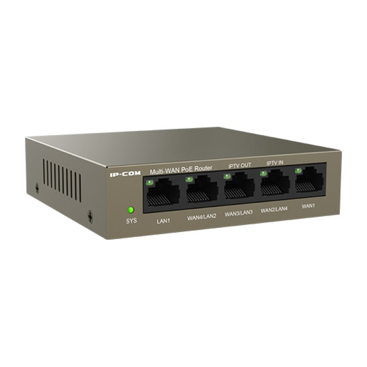 IP-COM Routeur avec switch Power over Ethernet à 4 ports et