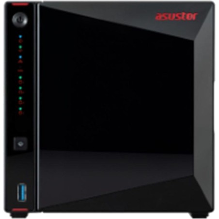 unidad de expansión de 4 bahías usb-c para servidor nas as5004u 10gbps 88tb