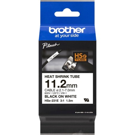 tubo termorretráctil para rotuladora hse-231e 11,2mm x 1,5m