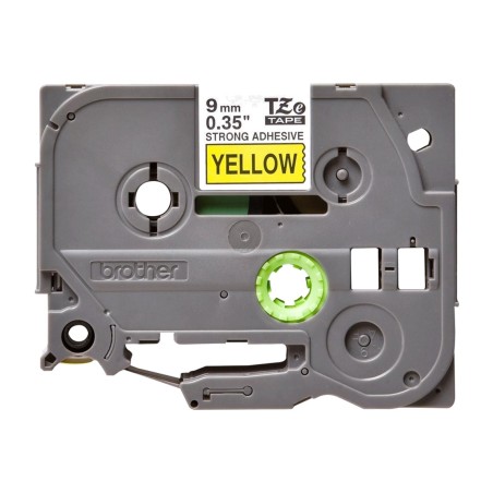 ruban laminé extra-adhésif pour étiqueteuse tze-s621 9mm x 8m
