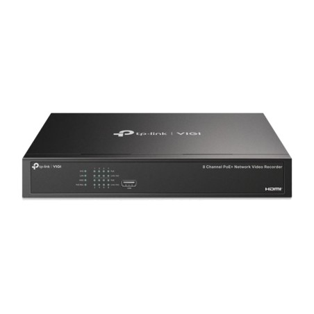 enregistreur vidéo en réseau pour vidéosurveillance vigi nvr1008h-8p 8ch-poe+ 16mp 53w hdmi-4k h.265+