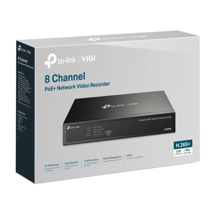 TP-LINK Enregistreur vidéo en réseau pour vidéosurveillance