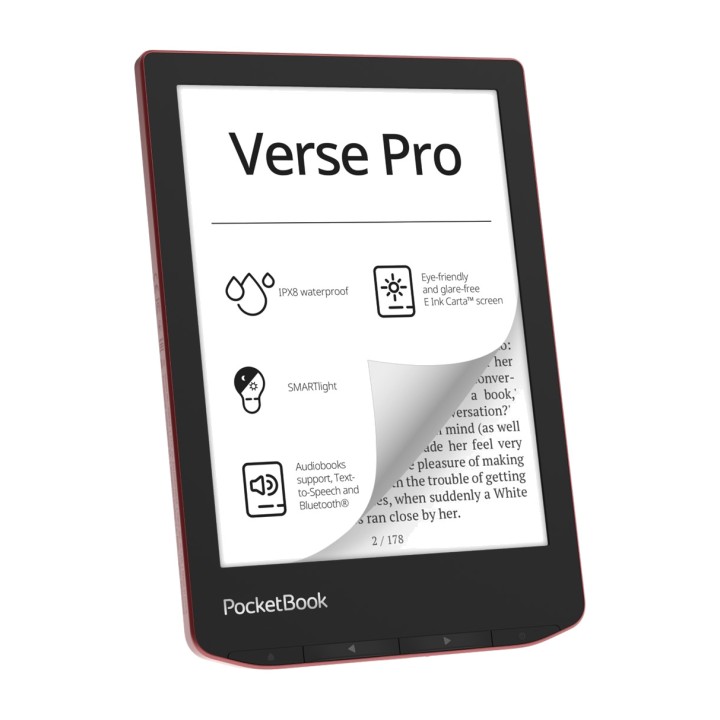 POCKETBOOK E-Book-Reader mit 6-Zoll-Display VERSE-PRO-PB634
