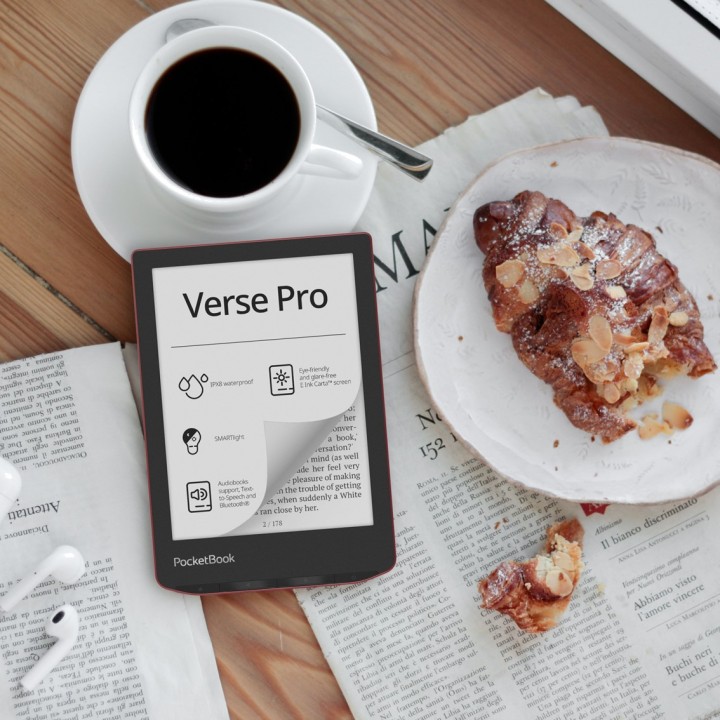 POCKETBOOK E-Book-Reader mit 6-Zoll-Display VERSE-PRO-PB634