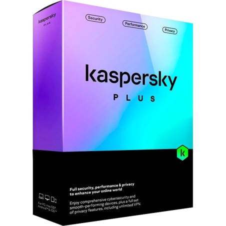 antivirus med vpn och lösenordshanterare samt licens i förpackning i 12 månader för 3 enheter plus-edition