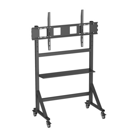 supporto da pavimento con ruote e ripiano per tv ew1584 55-100" vesa-1000x600 120kg