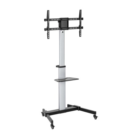 supporto tv da pavimento in alluminio con ruote ew1583 37-86" vesa-600x400 50kg