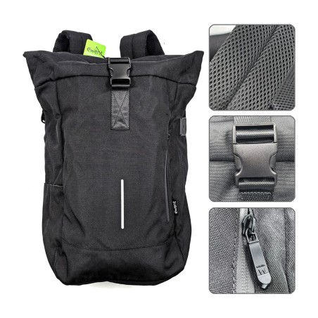 zaino ecologico roll-top per laptop ew2536 trendy-roll 17,3"