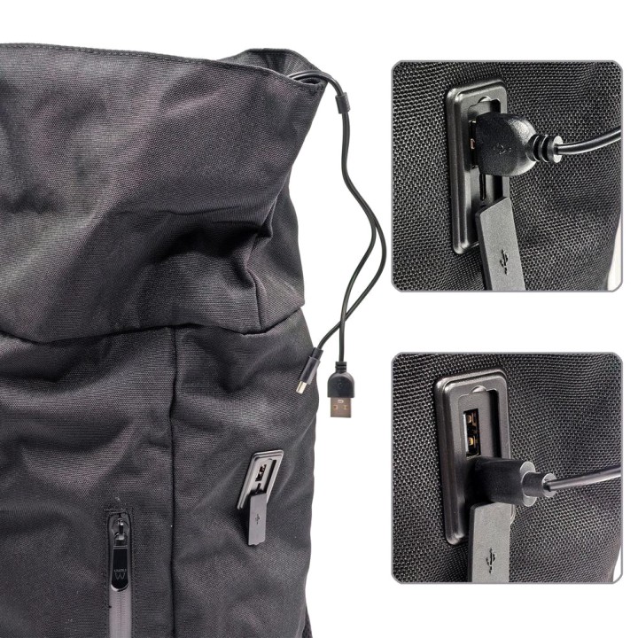 EWENT Zaino ecologico roll-top per laptop EW2536 TRENDY-ROLL
