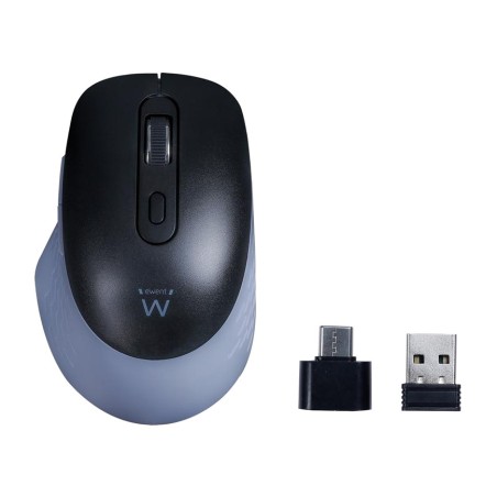 mouse wireless multidispositivo a tripla connessione ew3243 bt-5.2 2,4ghz