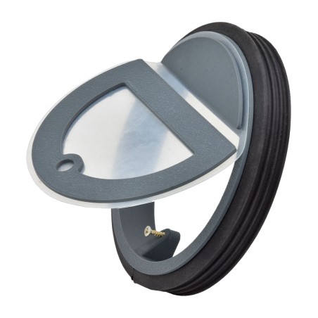 non-return valve with magnetic closure for ventilation duct back-valve-mag