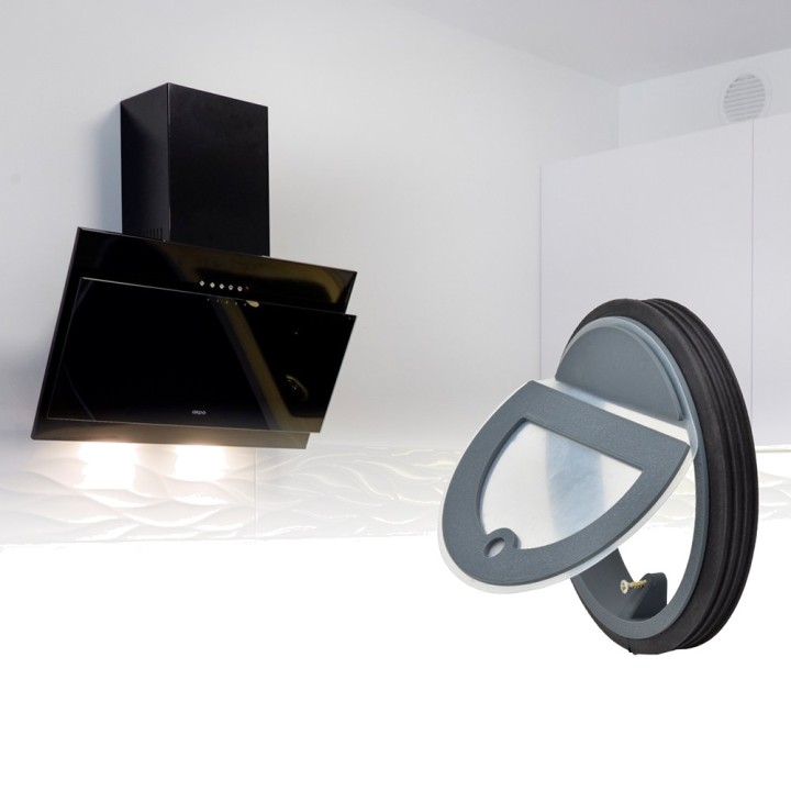 AIRROXY Non-return valve with magnetic closure for