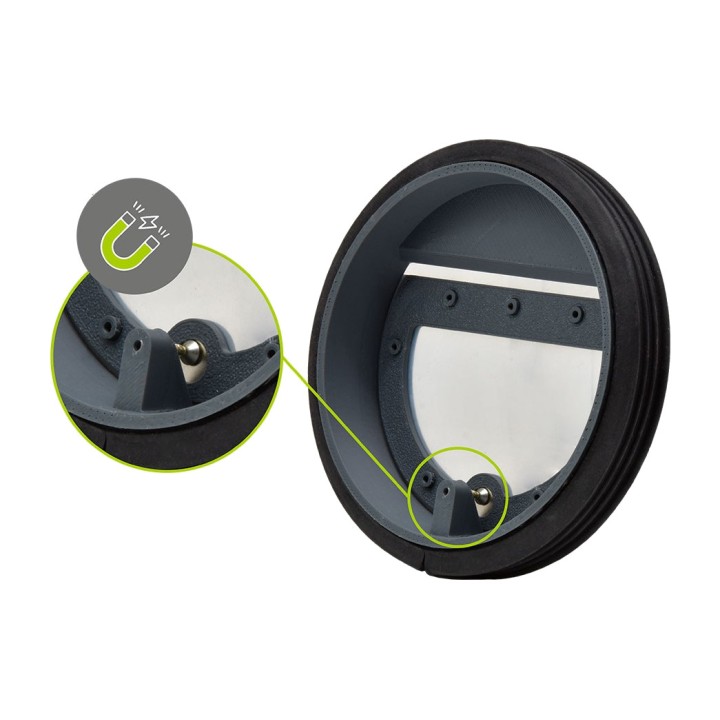 AIRROXY Non-return valve with magnetic closure for