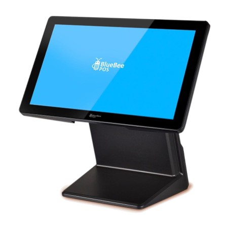 15,6-palcový dotykový počítač pos typu všetko v jednom bb06 celeron-j6412 4gb 128gb-ssd fhd