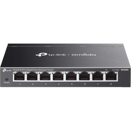 switch gigabit administrable à 8 ports omada es208g