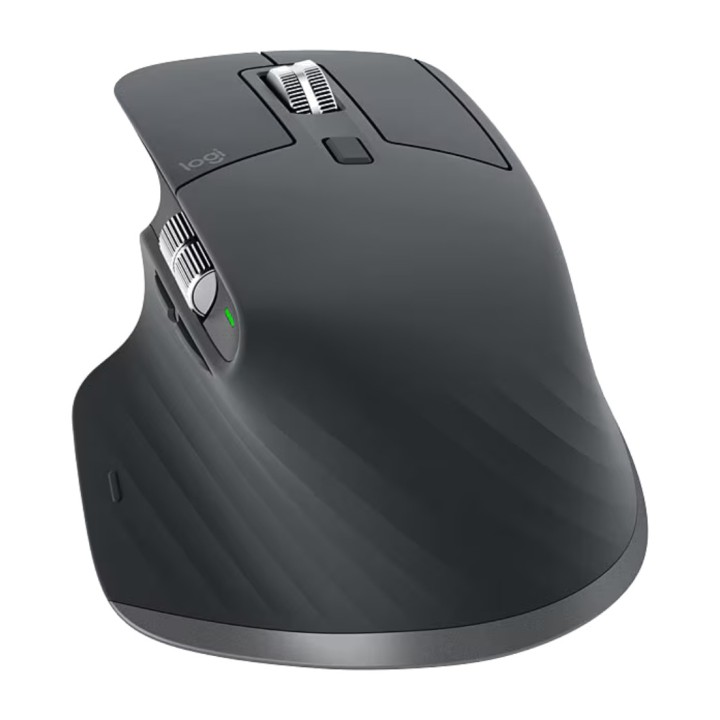 LOGITECH Ergonomische, wiederaufladbare Bluetooth-Maus MX