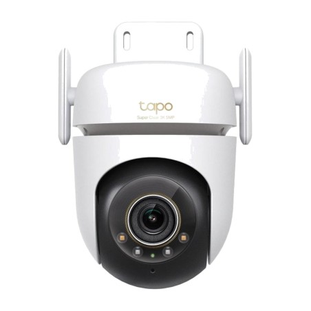 caméra de surveillance ip wi-fi extérieure avec vision nocturne tapo tc43 3k 5mp